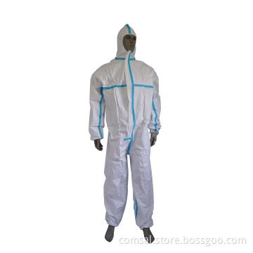 Disposable Protection Chemical Protective Microporous Non-woven Coverall